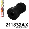 Strongflex Lexus / Toyota Achteras bovenste voorste draagarm rubber SPORT ZWART – 211832AX