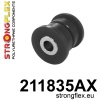 Strongflex Lexus / Toyota Achteras trekstang voorste rubber SPORT ZWART – 211835AX