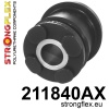 Strongflex Lexus / Toyota Achteras-subframe ton-lager rubber achter SPORT ZWART – 211840AX