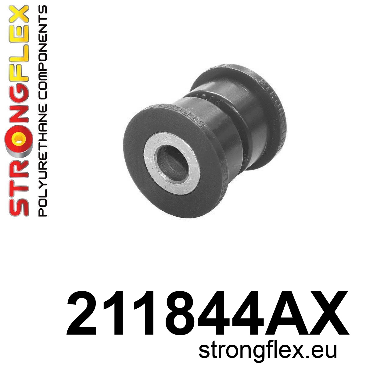 Strongflex Toyota Chaser / Cresta / Crown Binnenste rubber achterste onderste draagarm SPORT ZWART – 211844AX 1 Strongflex Toyota Chaser / Cresta / Crown Binnenste rubber achterste onderste draagarm SPORT ZWART – 211844AX
