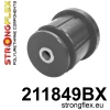 Strongflex Toyota Chaser / Cresta / Crown Achteras-subframe – voorste rubber ZWART – 211849BX