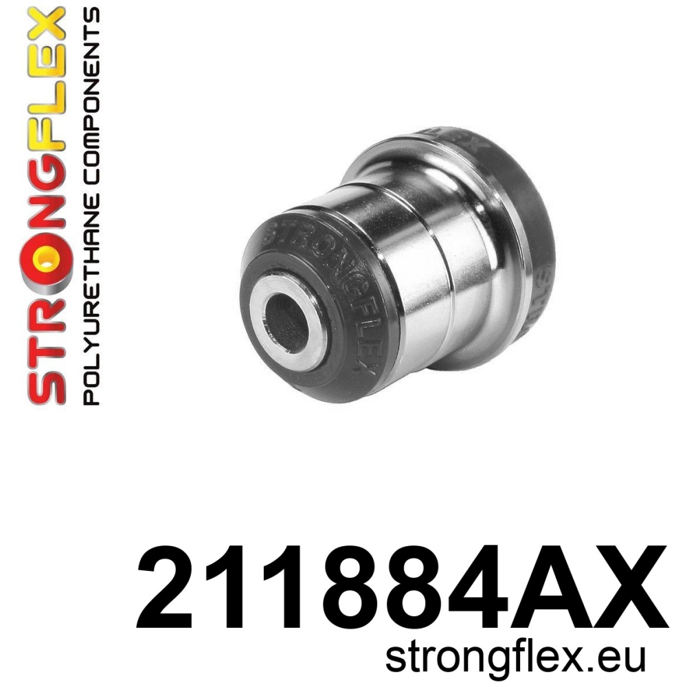 Strongflex Lexus GS / IS / IS-F Vooras bovenste draagarm rubber SPORT ZWART – 211884AX