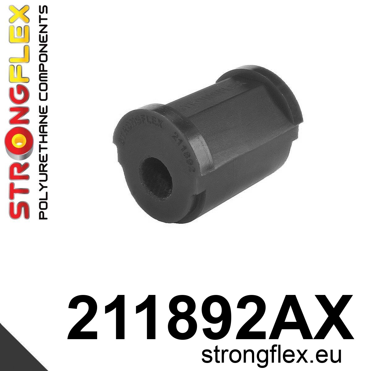 Strongflex Lexus GS / IS-F / IS Achterste stabilisator rubber SPORT ZWART – 211892AX 1 Strongflex Lexus GS / IS-F / IS Achterste stabilisator rubber SPORT ZWART – 211892AX