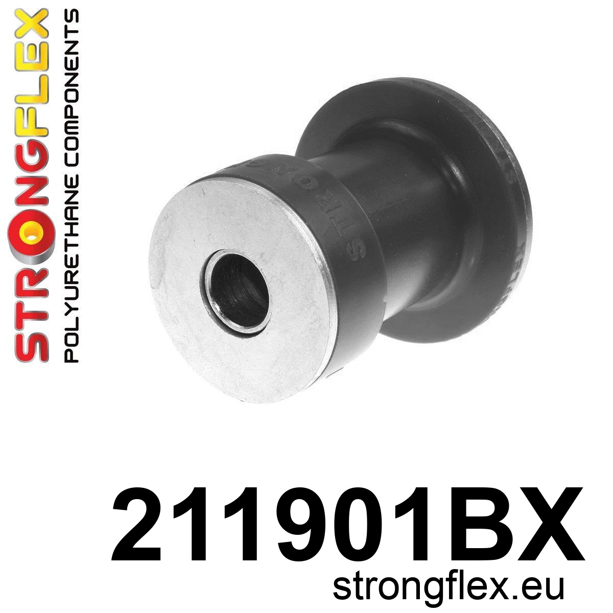 Strongflex Toyota Soarer / Supra Vooras rubberset ZWART – 216239BX 1 Strongflex Toyota Soarer / Supra Fronwagenrubbers ZWART – 211901BX
