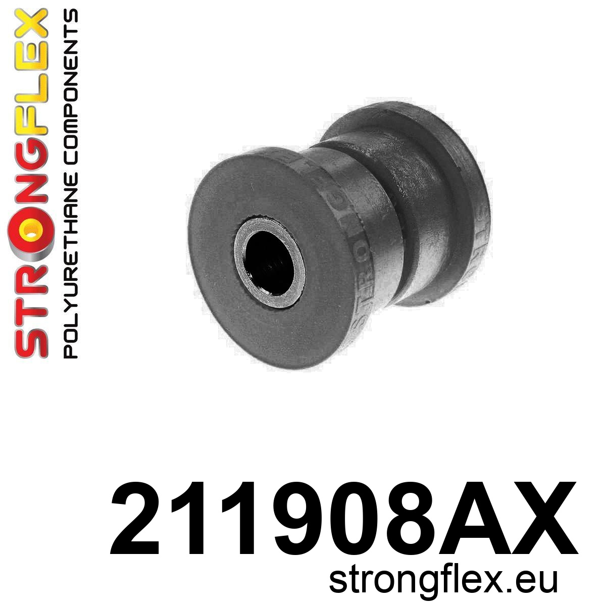 Strongflex Toyota Supra Schokdemperrubber achter SPORT ZWART – 211908AX 1 Strongflex Toyota Supra Schokdemperrubber achter SPORT ZWART – 211908AX