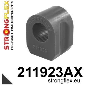 Strongflex Lexus / Toyota Achterste stabilisatorrubber SPORT ZWART – 211923AX