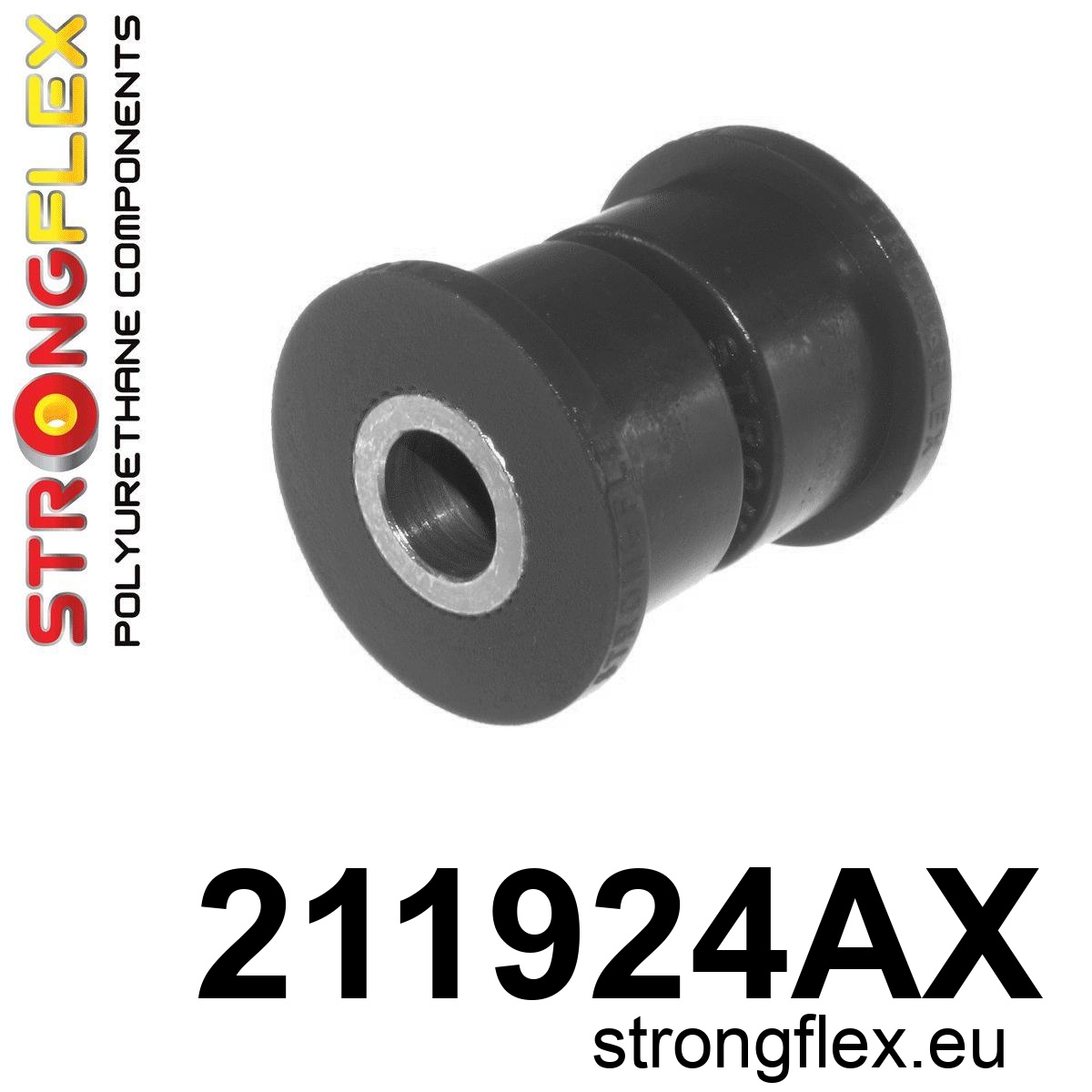 Strongflex Lexus / Toyota Achterste verbindingsrubber 35mm SPORT ZWART – 211924AX 1 Strongflex Lexus / Toyota Achterste verbindingsrubber 35mm SPORT ZWART – 211924AX