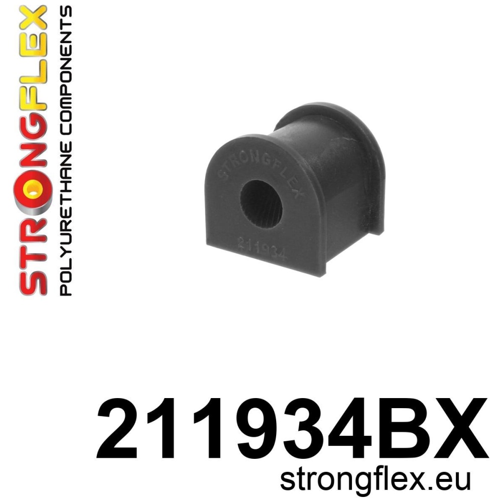 Strongflex Lexus / Toyota Achterste stabilisatorrubber ZWART – 211934BX