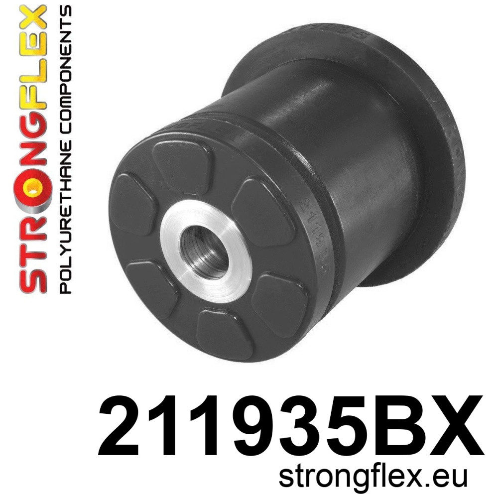 Strongflex Lexus / Toyota Achterste subframe – voorste rubber ZWART – 211935BX