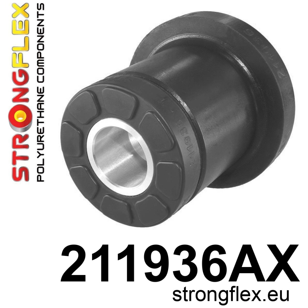 Strongflex Lexus / Toyota Achterste subframe – achterste rubber SPORT ZWART – 211936AX