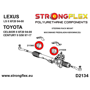 Strongflex Lexus / Toyota Stuurhuisklem – 211940B