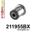 Strongflex Lexus / Toyota Achterste onderste draagarm – binnenzijderubber ZWART – 211955BX