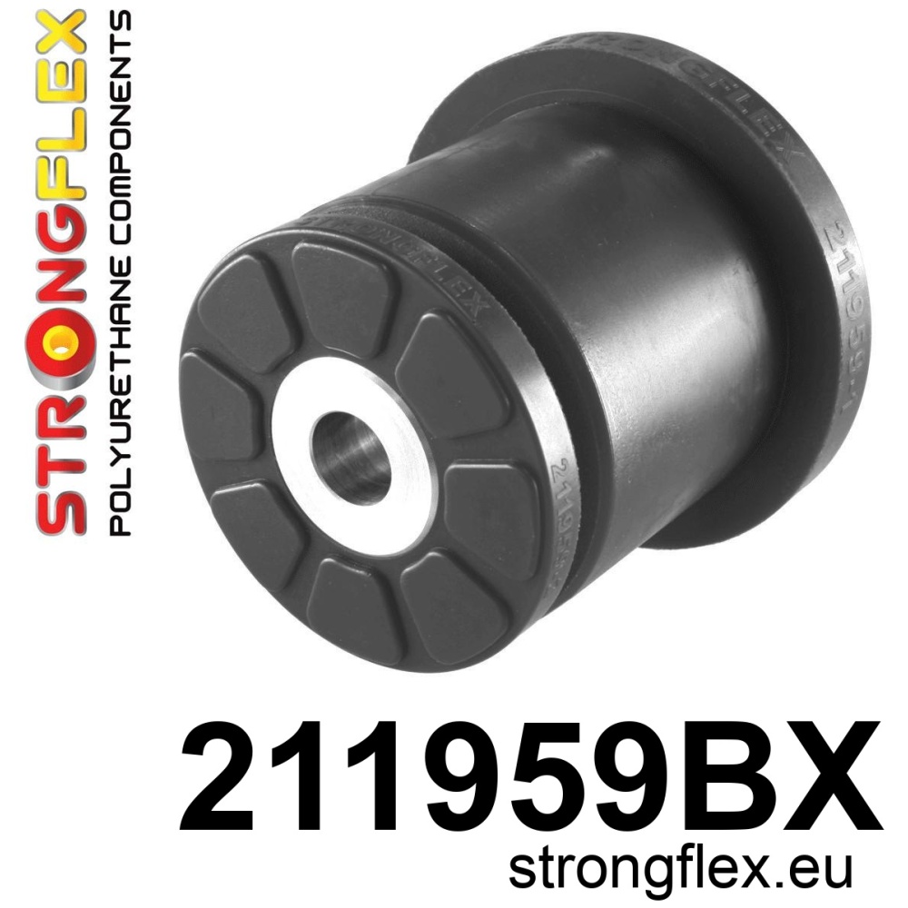 Strongflex Lexus / Toyota Achterste subframe – voorste rubber ZWART – 211959BX