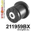 Strongflex Lexus / Toyota Achterste subframe – voorste rubber ZWART – 211959BX