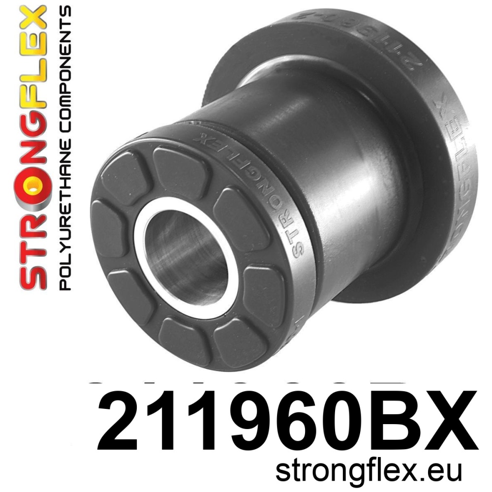 Strongflex Lexus / Toyota Achterste subframe – achterste rubber ZWART – 211960BX
