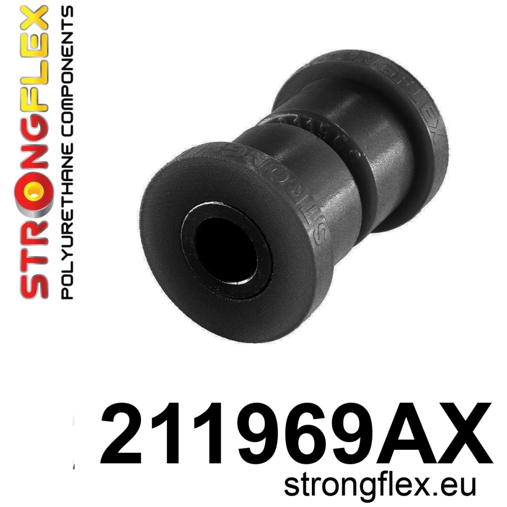 Strongflex Toyota Avensis / Corolla Vooras draagarm rubber voor SPORT ZWART – 211969AX