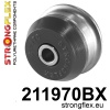 Strongflex Toyota Avensis / Corolla Vooras draagarm achterste rubber ZWART – 211970BX