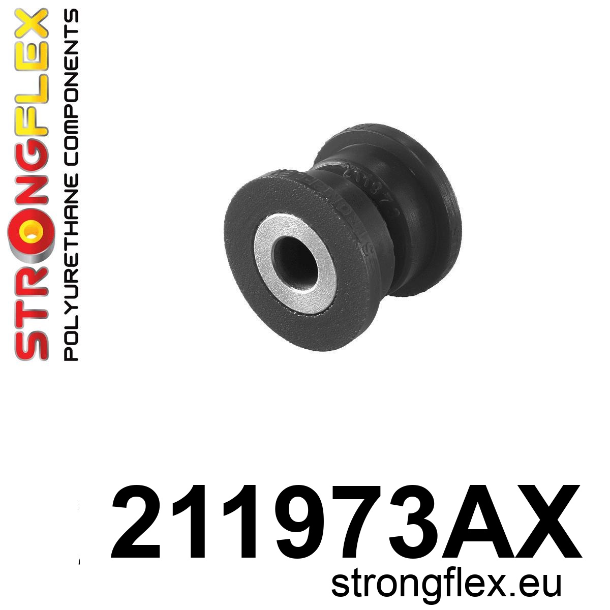 Strongflex Toyota Avensis / Corolla Rubber stuurhuis bevestiging SPORT ZWART – 211973AX 1 Strongflex Toyota Avensis / Corolla Rubber stuurhuis bevestiging SPORT ZWART – 211973AX