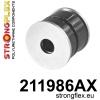 Strongflex Toyota Celica Vooras-subframe/subframe achterste rubber SPORT ZWART – 211986AX