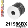 Strongflex Toyota Celica Vooras-subframe/subframe achterste rubber ZWART – 211986BX