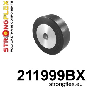 Strongflex Toyota Chaser / Cresta / Crown Achterdifferentieel – rubber achter ZWART – 211999BX