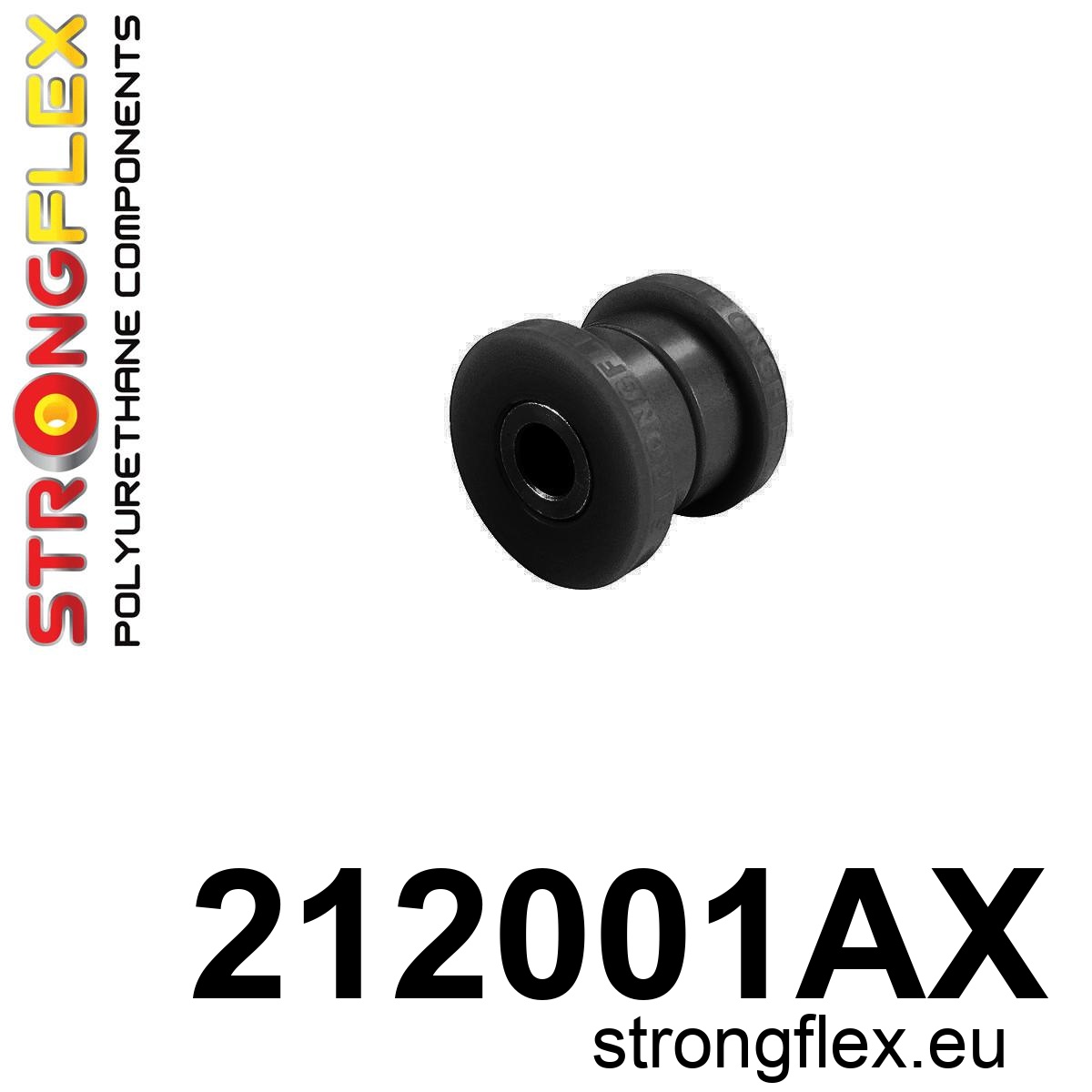 Strongflex Lexus GS / IS / RC Achterste fuseerubber - bovenste SPORT ZWART – 212001AX 1 Strongflex Lexus GS / IS / RC Achterste fuseerubber – bovenste SPORT ZWART – 212001AX