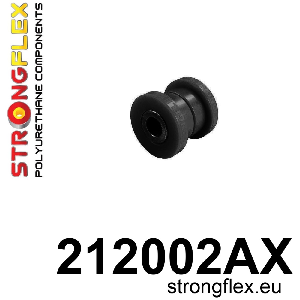 Strongflex Lexus GS / IS / RC Achterste onderste draagarm – intern rubber SPORT ZWART – 212002AX
