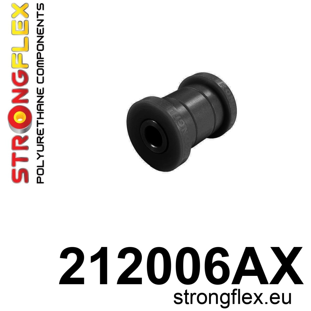 Strongflex Lexus GS / IS / RC Achteras onderste draagarm binnenste rubber SPORT ZWART – 212006AX