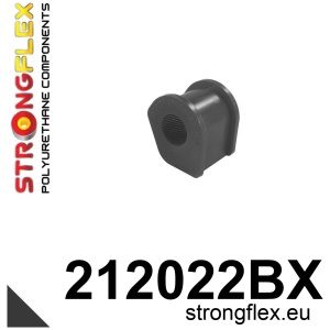 Strongflex Citroën / Peugeot / Subaru / Toyota Voorste stabilisatorrubber ZWART – 212022BX