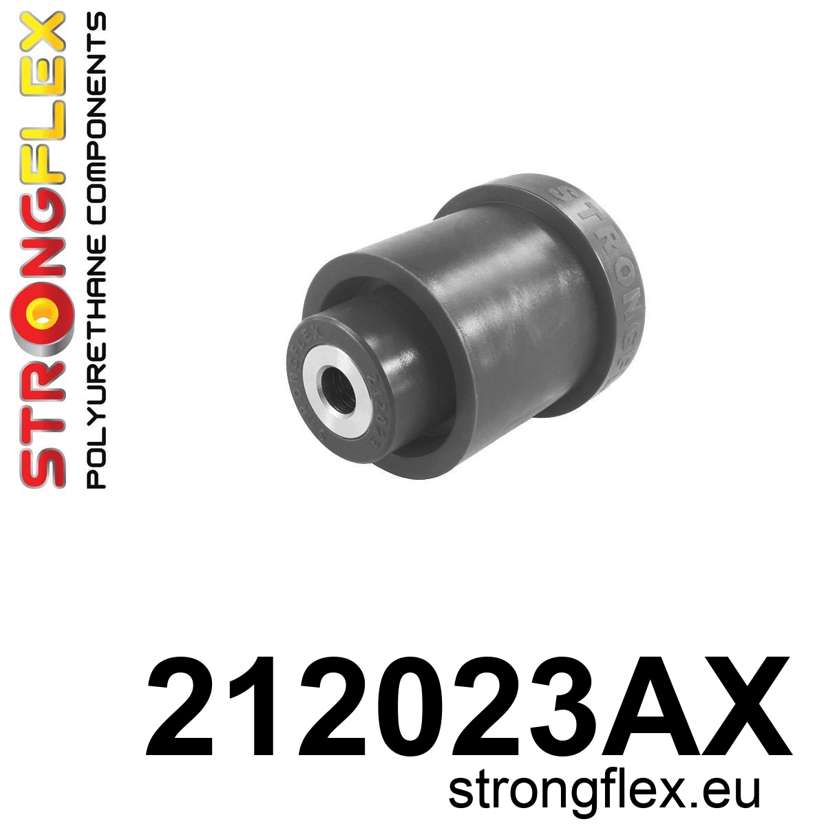 Strongflex Citroën / Peugeot / Toyota Achterste montagerubber SPORT ZWART – 212023AX 1 Strongflex Citroën / Peugeot / Toyota Achterste montagerubber SPORT ZWART – 212023AX