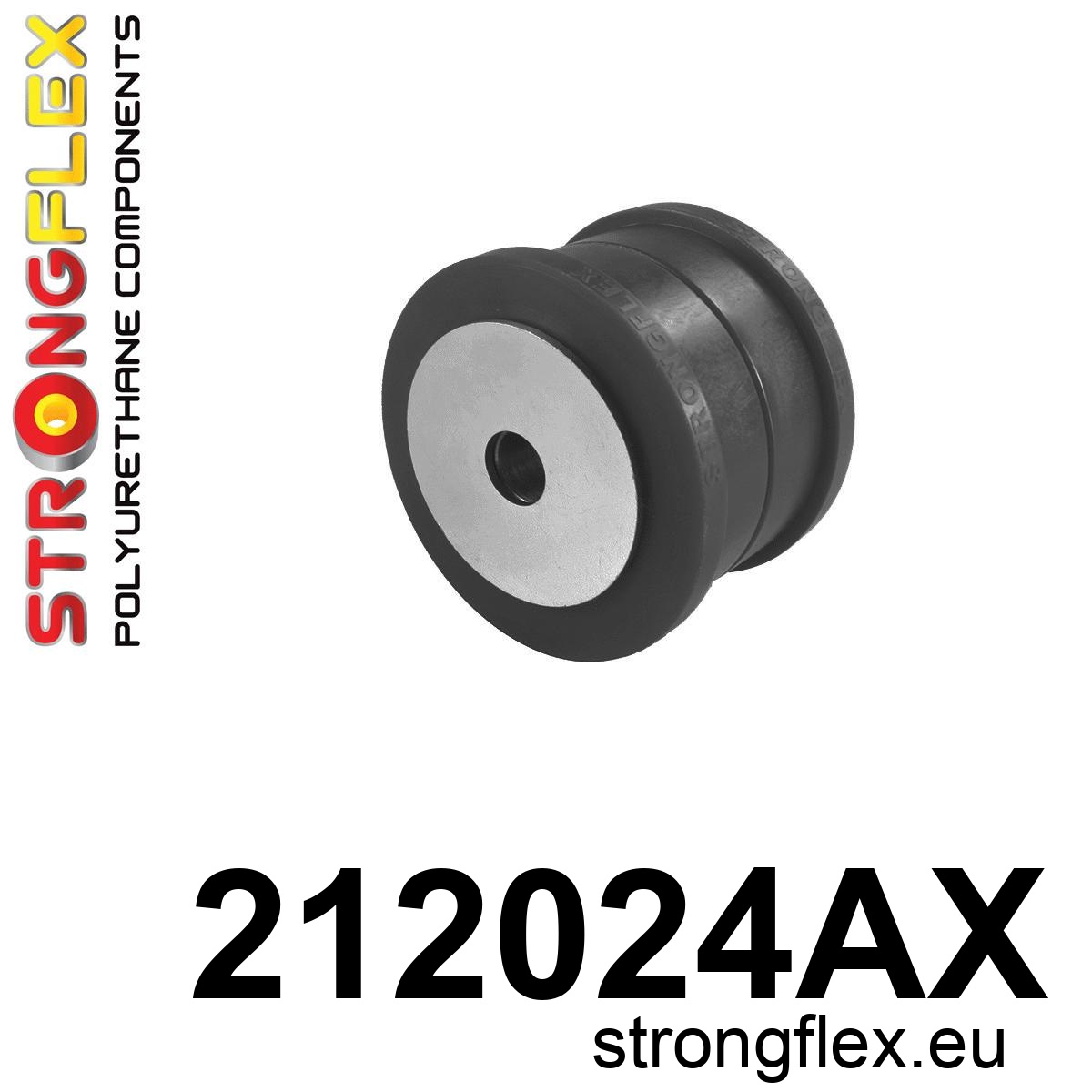 Strongflex Citroën / Peugeot / Toyota Transmissiesteun SPORT ZWART – 212024AX 1 Strongflex Citroën / Peugeot / Toyota Transmissiesteun SPORT ZWART – 212024AX