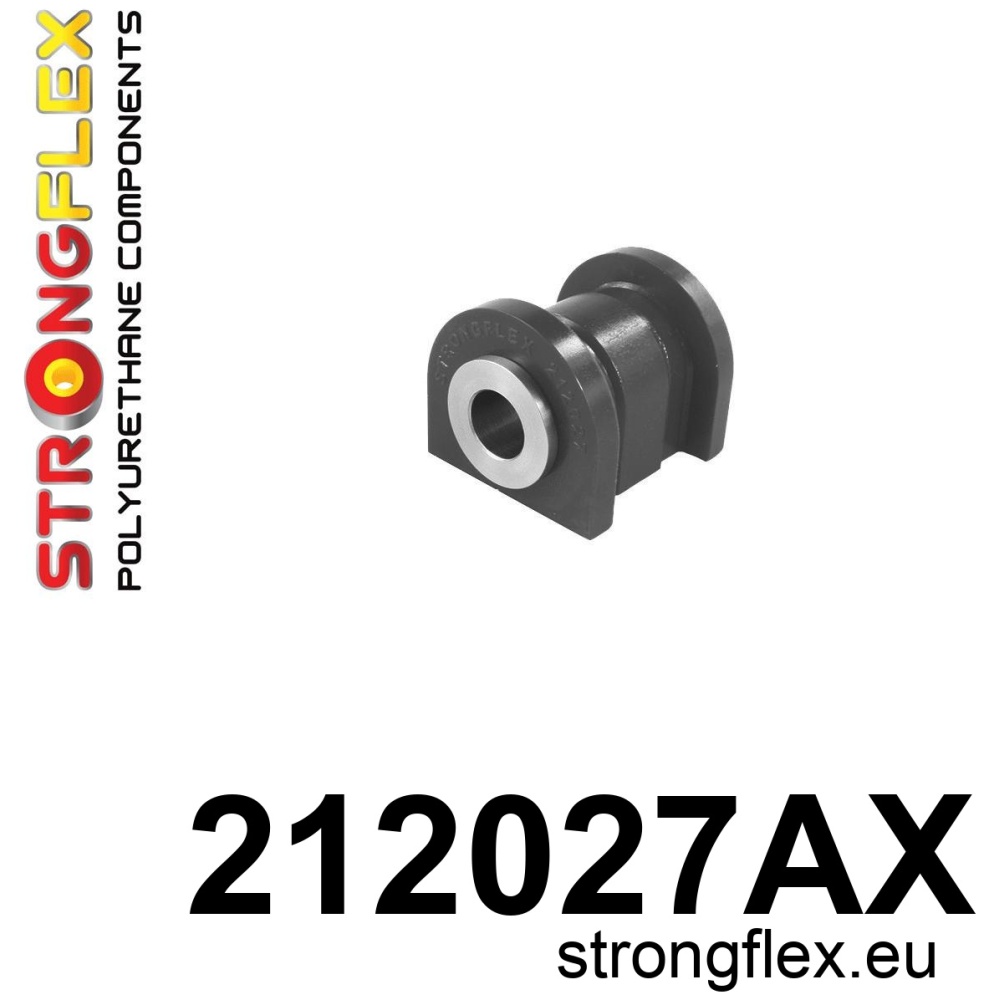 Strongflex Toyota Paseo Vooras draagarm achterste rubber SPORT ZWART – 212027AX