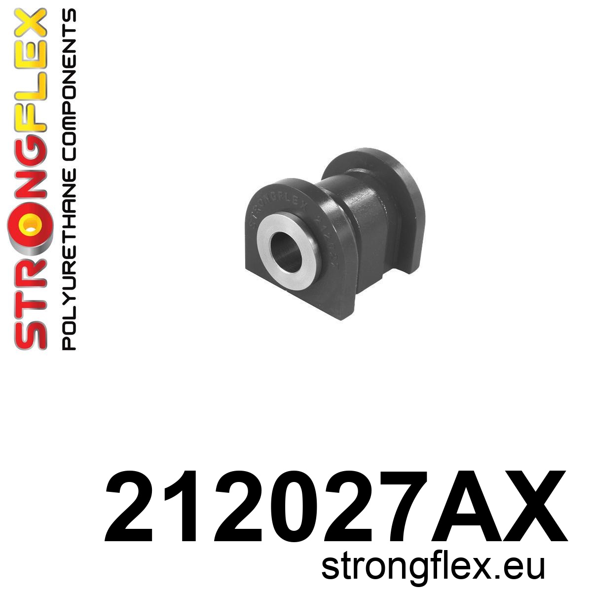 Strongflex Toyota Paseo Vooras draagarm achterste rubber SPORT ZWART – 212027AX 1 Strongflex Toyota Paseo Vooras draagarm achterste rubber SPORT ZWART – 212027AX