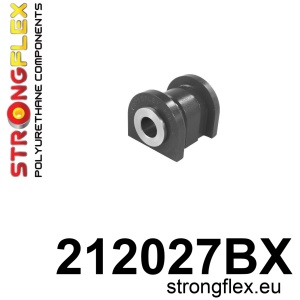 Strongflex Toyota Paseo Vooras draagarm achterste rubber ZWART – 212027BX
