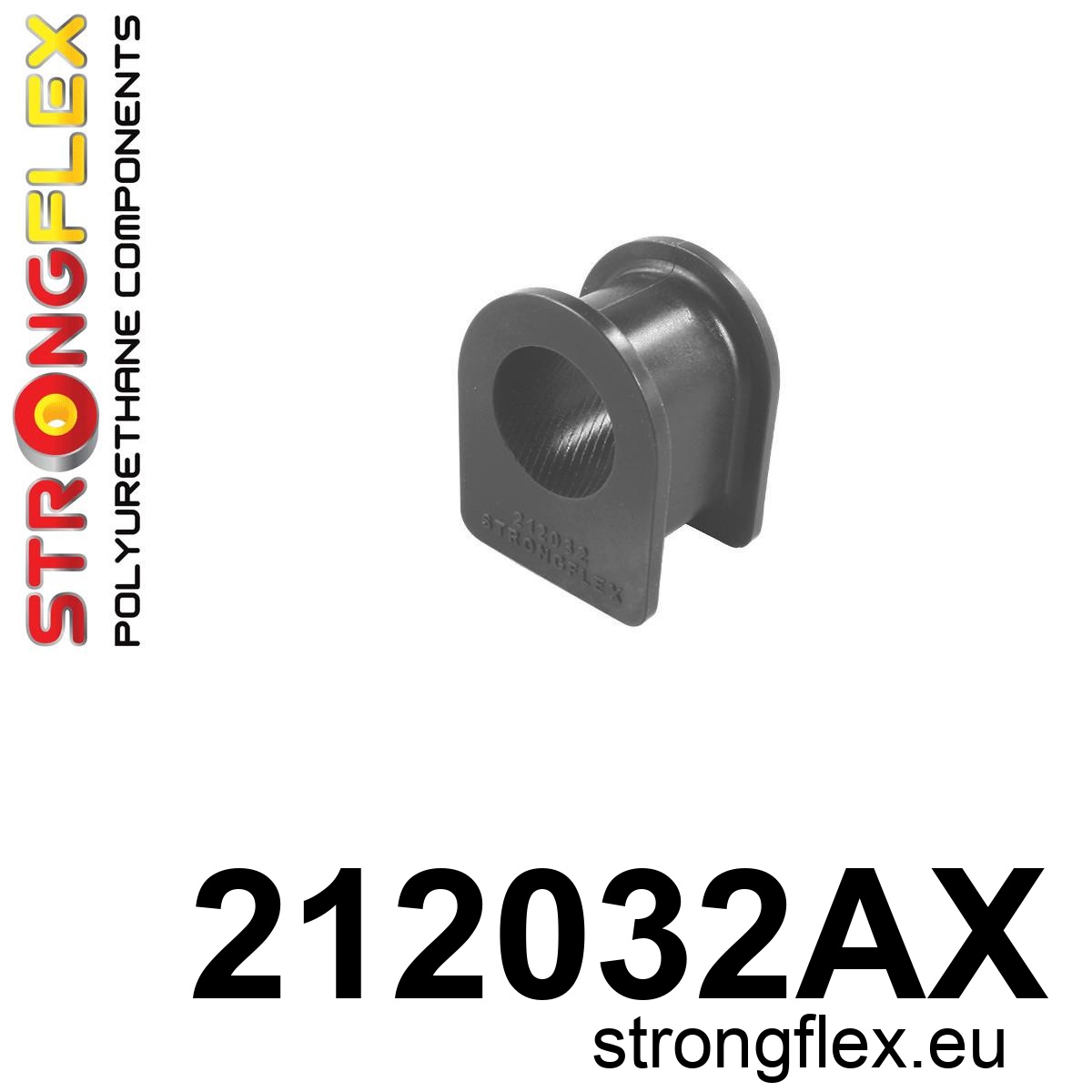 Strongflex Toyota Starlet / Tercel Stuurhuisrubber 29mm SPORT ZWART – 212032AX 1 Strongflex Toyota Starlet / Tercel Stuurhuisrubber 29mm SPORT ZWART – 212032AX