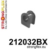 Strongflex Toyota Starlet / Tercel Stuurhuisrubber 29mm ZWART – 212032BX