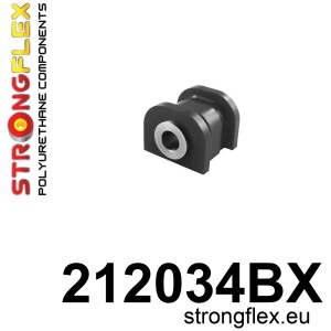 Strongflex Toyota Paseo / Starlet / Tercel Vooras draagarm achterste rubber ZWART – 212034BX