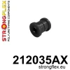 Strongflex Lexus RX Achteras voorste draagarm – intern rubber SPORT ZWART – 212035AX