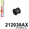 Strongflex Lexus RX Achteras voorste draagarm – buitenste rubber SPORT ZWART – 212038AX