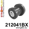 Strongflex Lexus RX Achterste subframe – voorste rubber ZWART – 212041BX