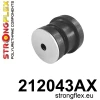 Strongflex Lexus RX Achterdifferentieel – rubber voor SPORT ZWART – 212043AX