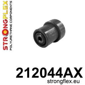Strongflex Toyota Yaris / Verso Achterste montagerubber SPORT ZWART – 212044AX