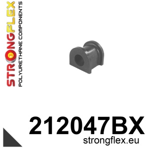 Strongflex Lexus RX Voorste stabilisatorrubber ZWART – 212047BX