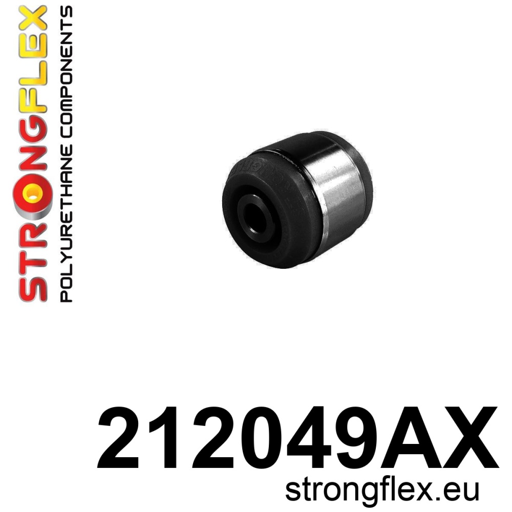 Strongflex Lexus RX Vooras draagarm – rubber achter SPORT ZWART – 212049AX