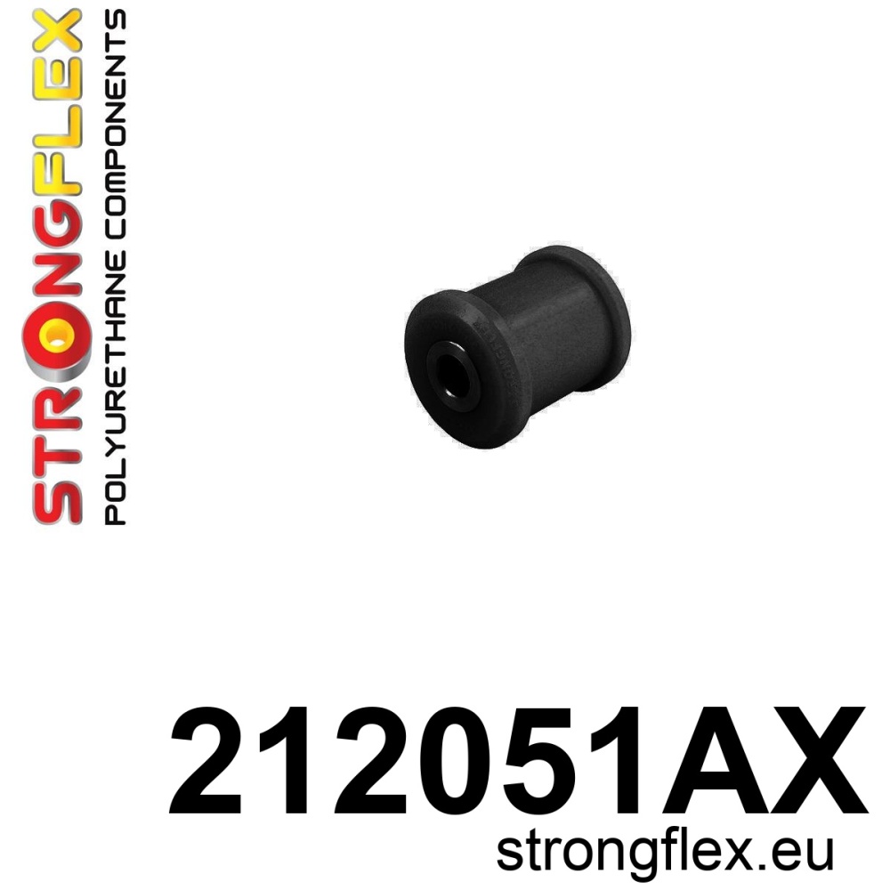 Strongflex Lexus RX Achterste langsdraagarm – voorste rubber SPORT ZWART – 212051AX
