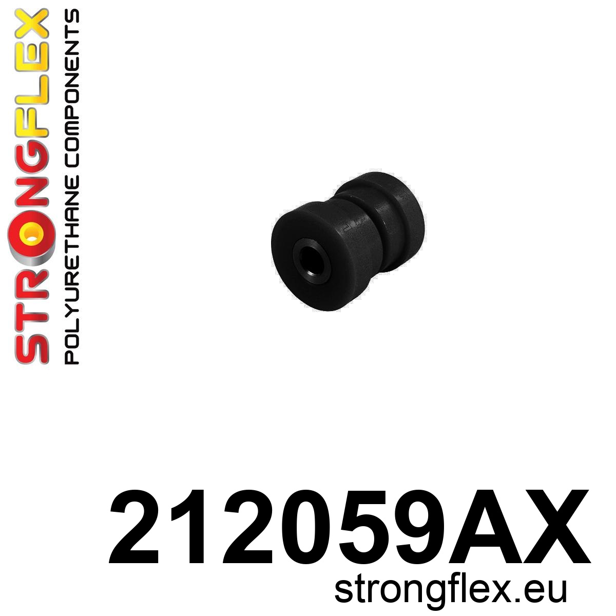 Strongflex Lexus / Toyota Achteras bovenste achterste draagarm rubber 29mm SPORT ZWART – 212059AX 1 Strongflex Lexus / Toyota Achteras bovenste achterste draagarm rubber 29mm SPORT ZWART – 212059AX