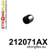 Strongflex Toyota Corolla / Yaris Achterste fuseerubber – bovenste SPORT ZWART – 212071AX