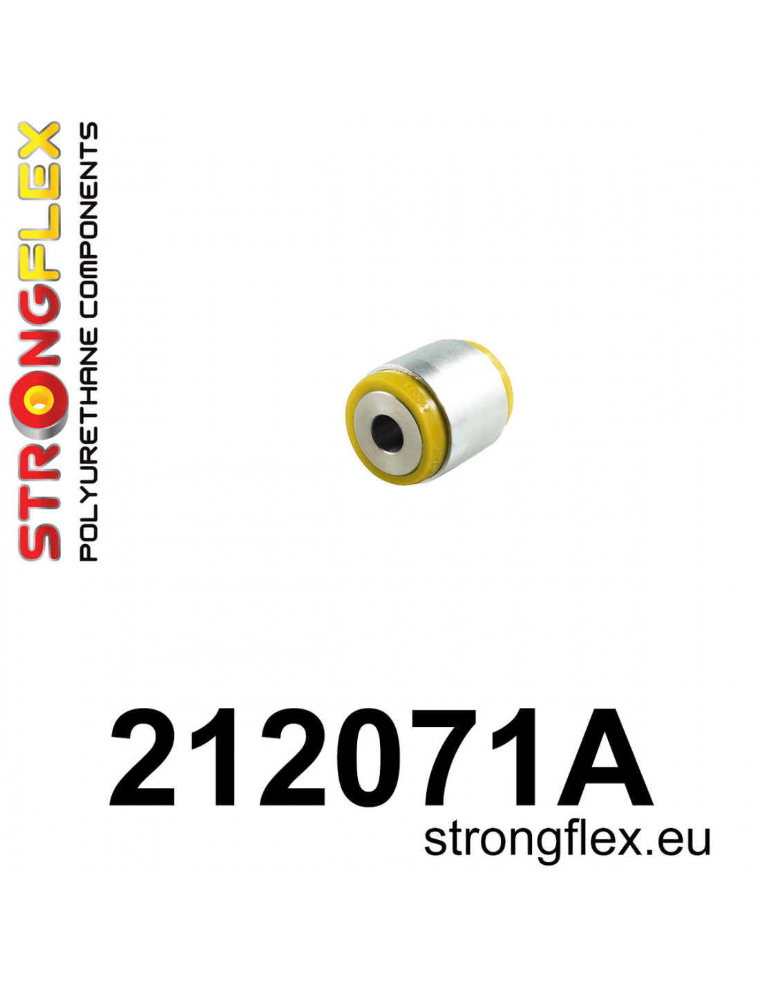 Strongflex Toyota Corolla / Yaris Achterste fuseerubber - bovenste SPORT – 212071A 1 Strongflex Toyota Corolla / Yaris Achterste fuseerubber - bovenste SPORT – 212071A