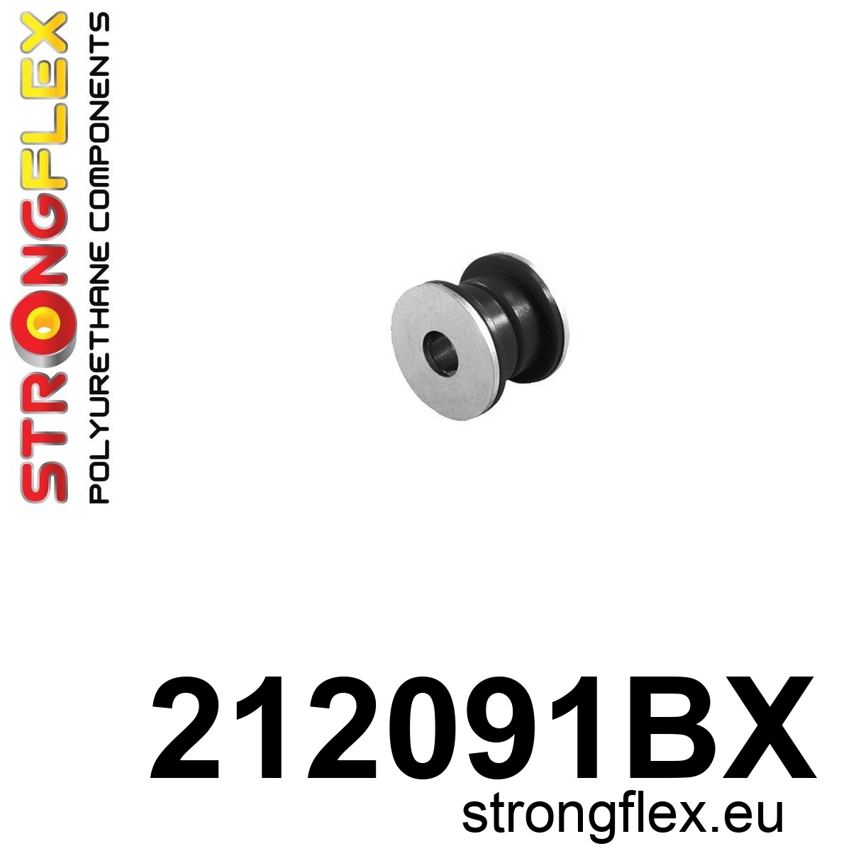 Strongflex Toyota Celica Stuurhuisrubber ZWART – 212091BX 1 Strongflex Toyota Celica Stuurhuisrubber ZWART – 212091BX