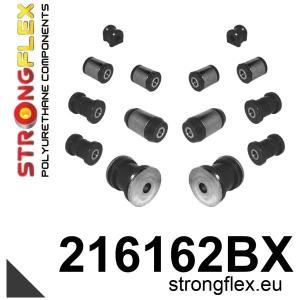 Strongflex Toyota Celica Achteras draagarm voorste rubber ZWART – 211568BX
